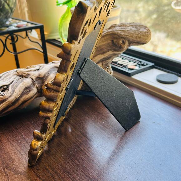 New Better homes Gold Picture Frame for 4x6 Photo Heavy Resin MCM Style Ornate - Picture 8 of 10